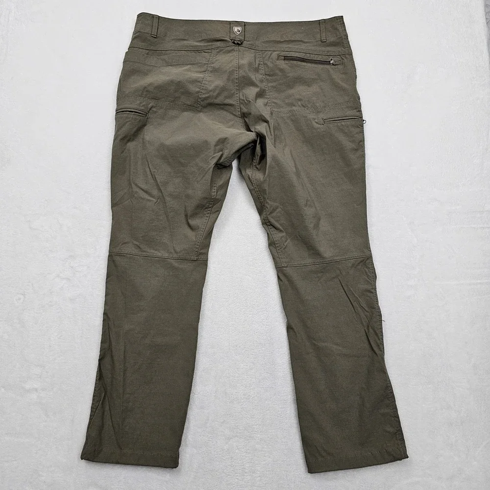 Kuhl Renegade Rock Pants Mens 40x29 Brown Technical Hiking Gorpcore 5603